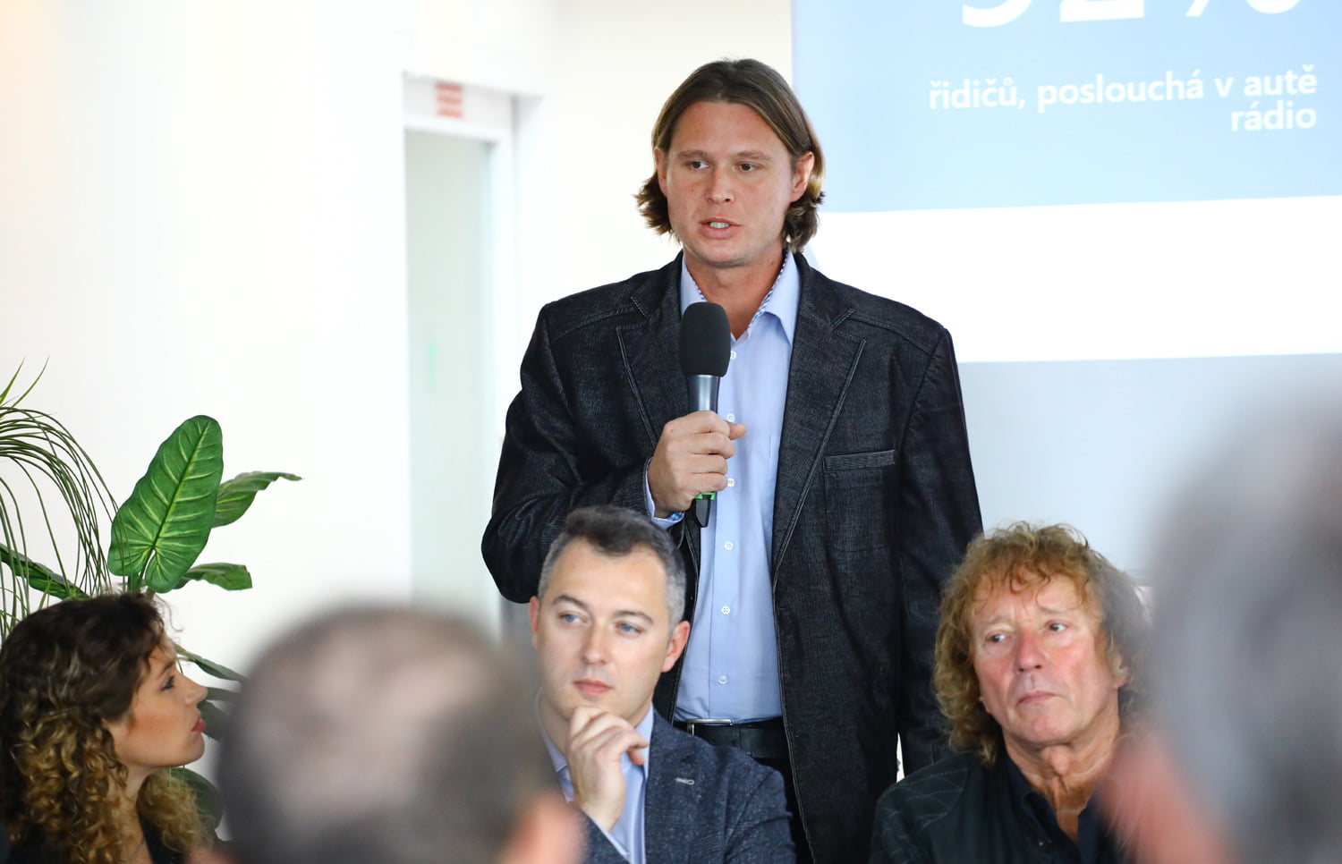 Tisková konference rádia Dálnice