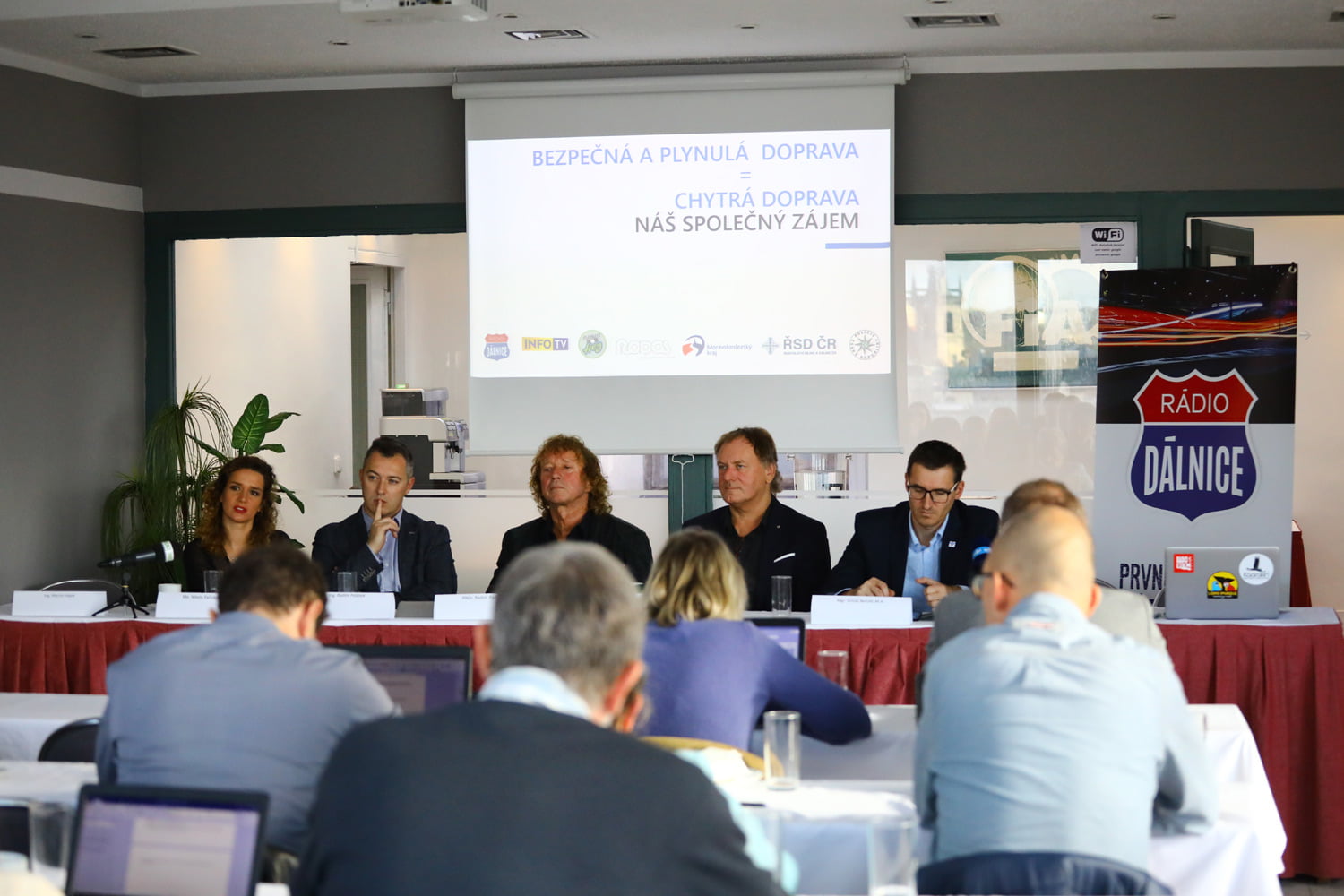 Tisková konference rádia Dálnice