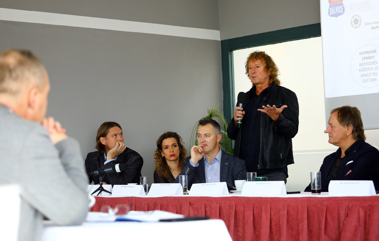 Tisková konference rádia Dálnice