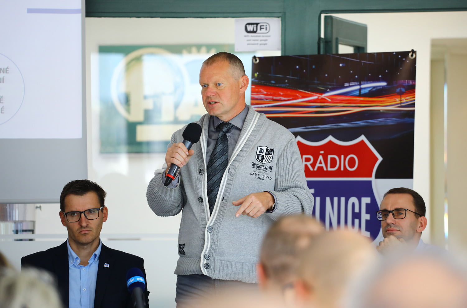 Tisková konference rádia Dálnice