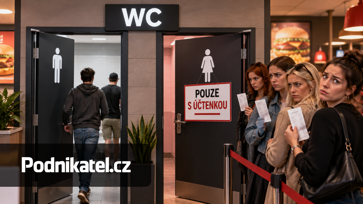 Fast-foodu hrozí pokuta za diskriminaci. Ženy pouštěl na WC jen s účtenkou