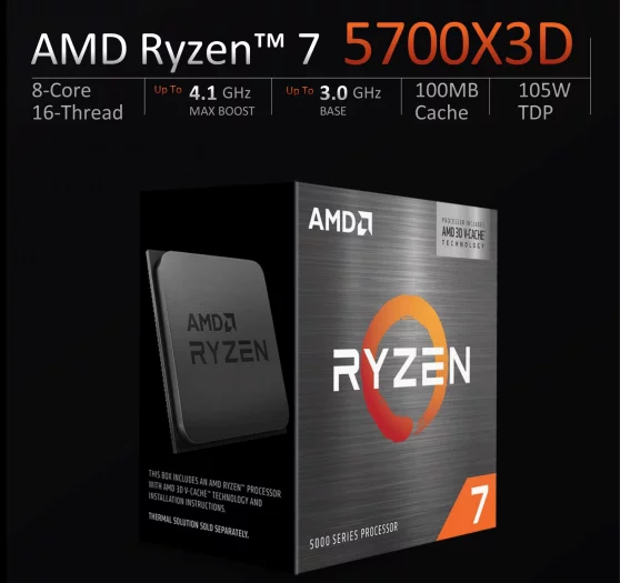 AMD Ryzen 7 5700X3D