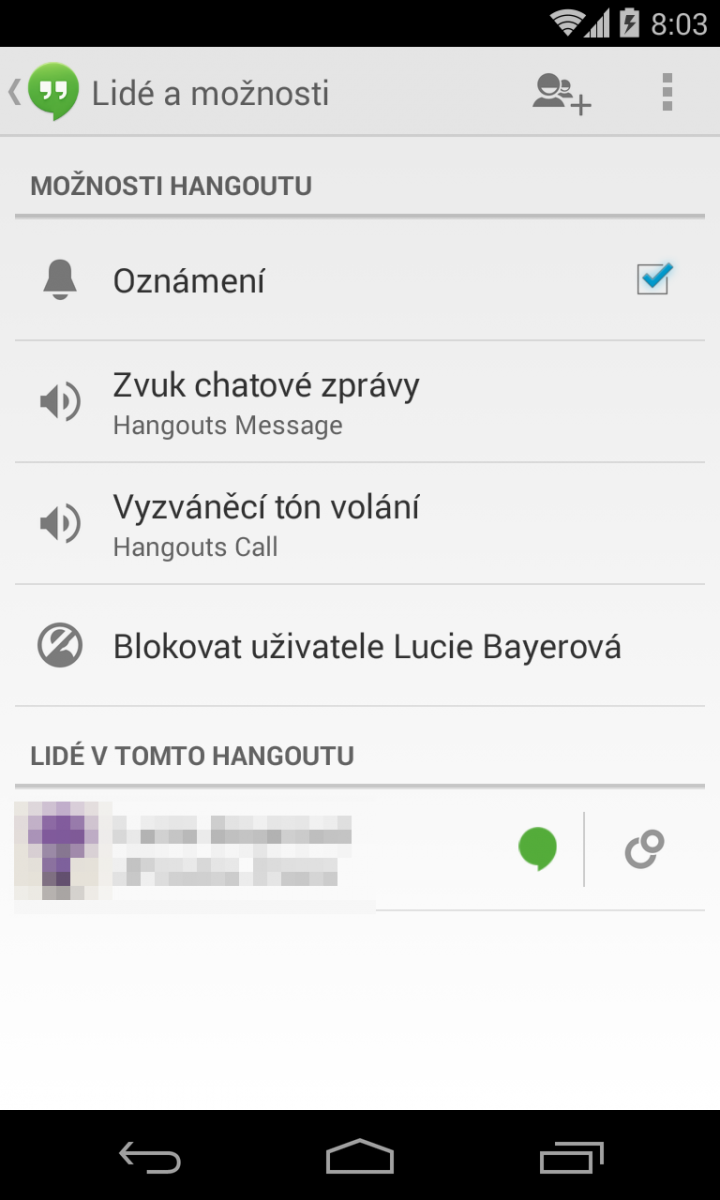 Hangouts 2.1.223