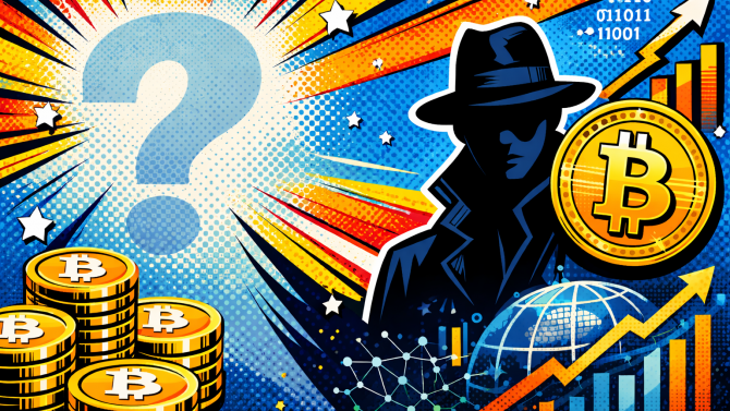 Bitcoin vynalezla osoba nebo skupina pojmenovaná jako Satoshi Nakamoto