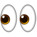 emoji oči