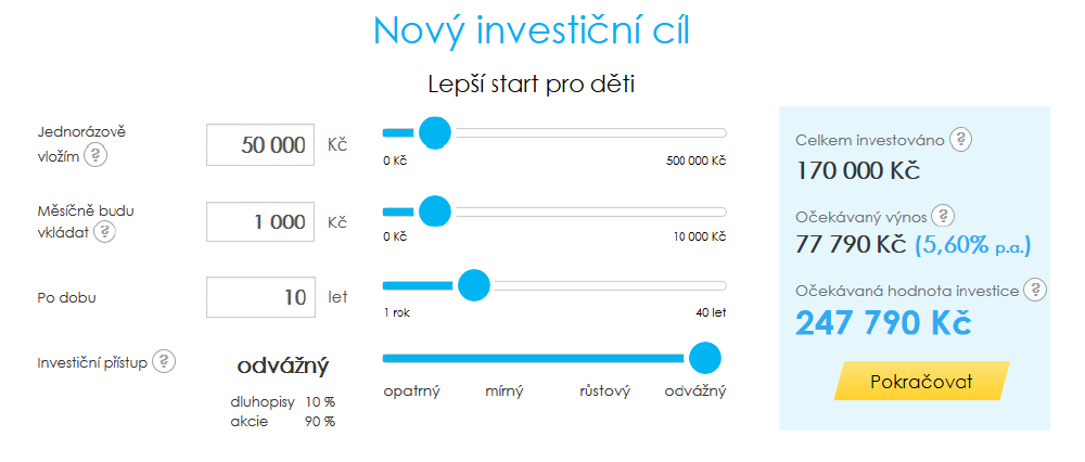 Investování on-line s Equa bank