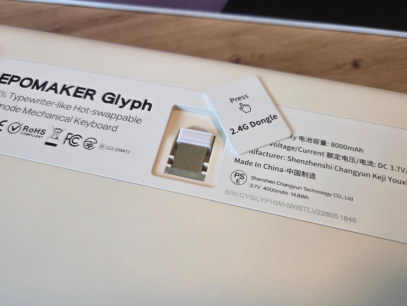 Klávesnice Epomaker Glyph