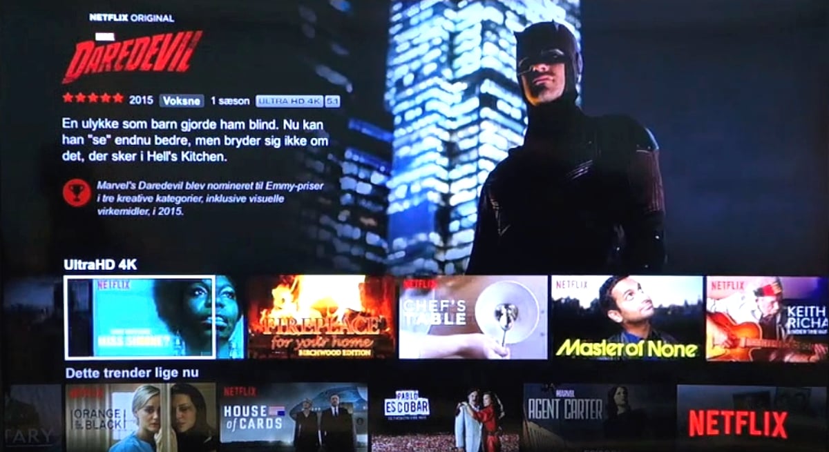 Netflix ve 4K na boxu Waoo