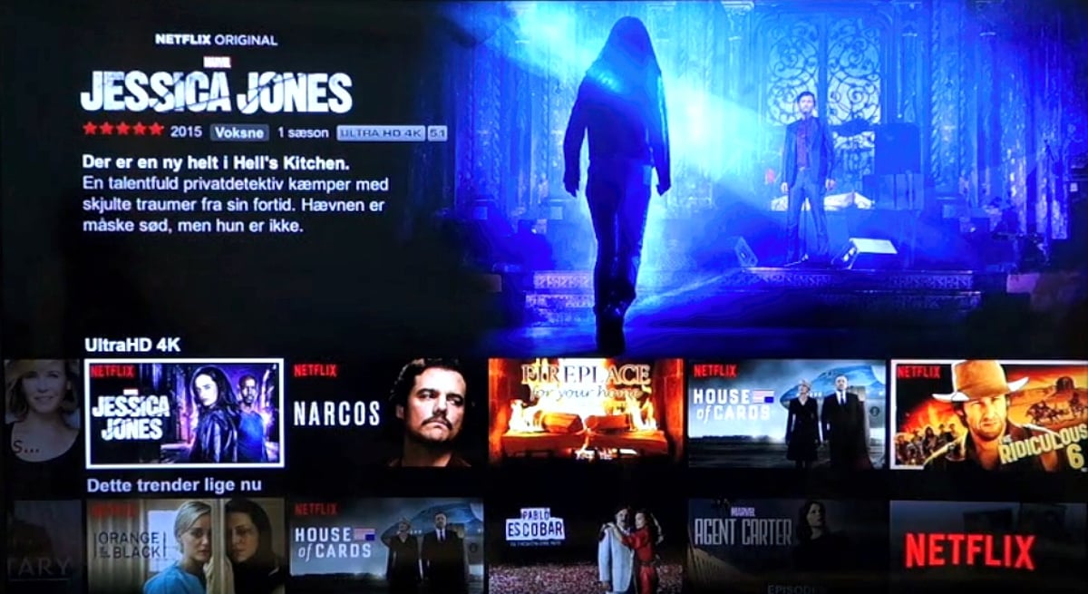 Netflix ve 4K na boxu Waoo