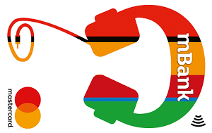 Design platební karty k Dětskému kontu mBank.