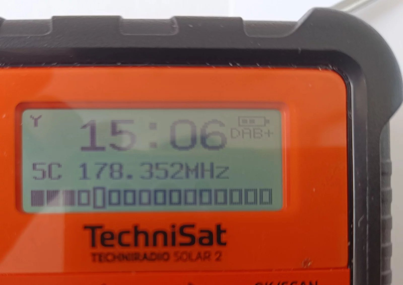 Ukázka manuálního ladění DAB vysílání