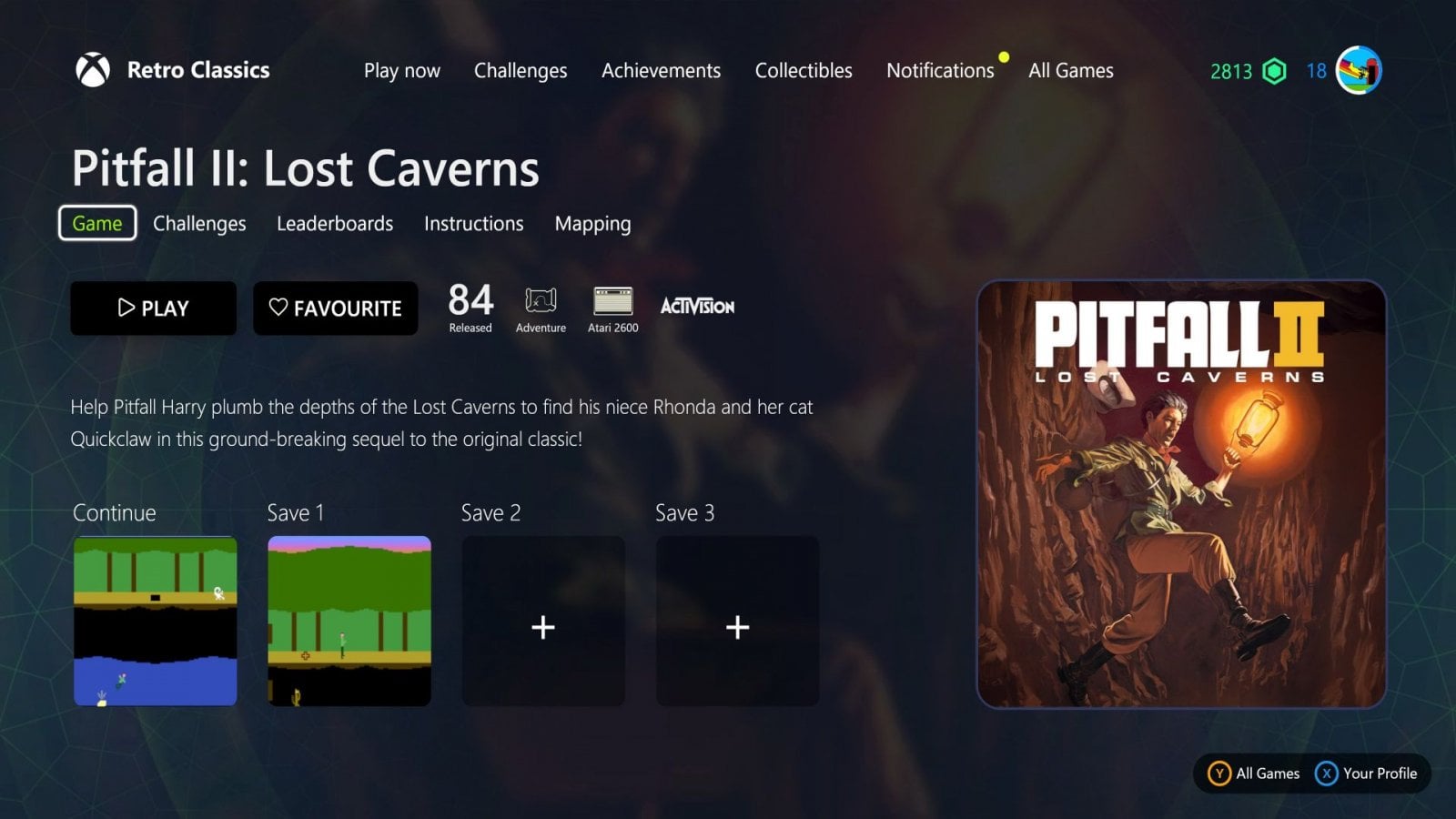 Xbox Retro Classic hry