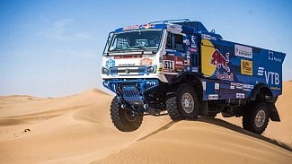 Náhledový obrázek - KAMAZ vyhrál Dakar na standardních pneumatikách Goodyear