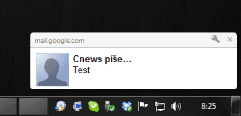 Gmail notifikace