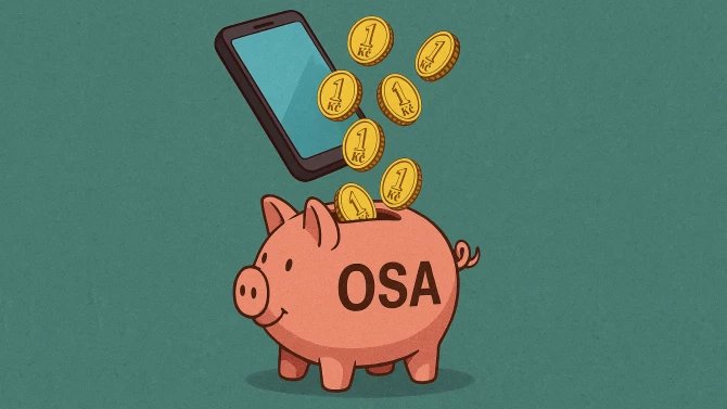 Kolik se bude autorskému svazu (OSA) platit za kapacitu úložiště v mobilu