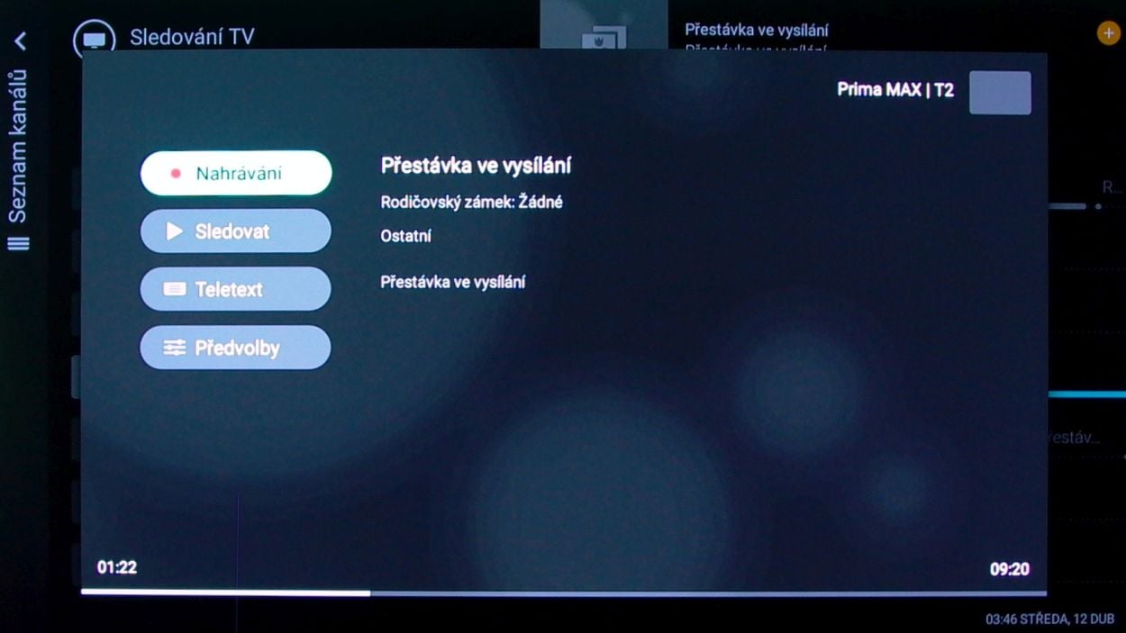 Philips 55POS901F - EPG