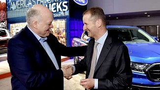 Náhledový obrázek - Automobilky VW a Ford oznámily spolupráci. Prvním výsledkem by mohl být společný pick-up