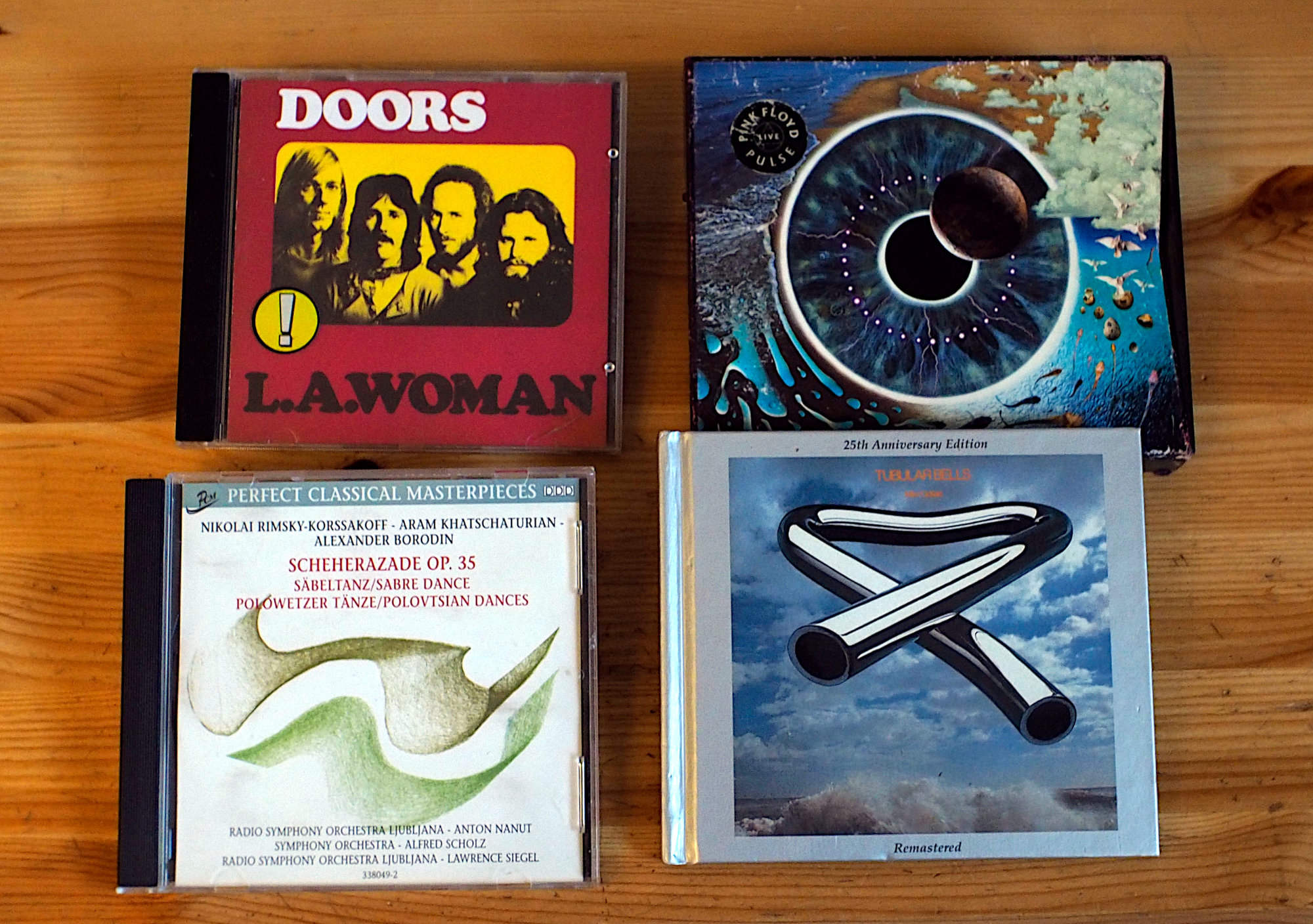 CPU testy, výběr zvukových CD pro Opus