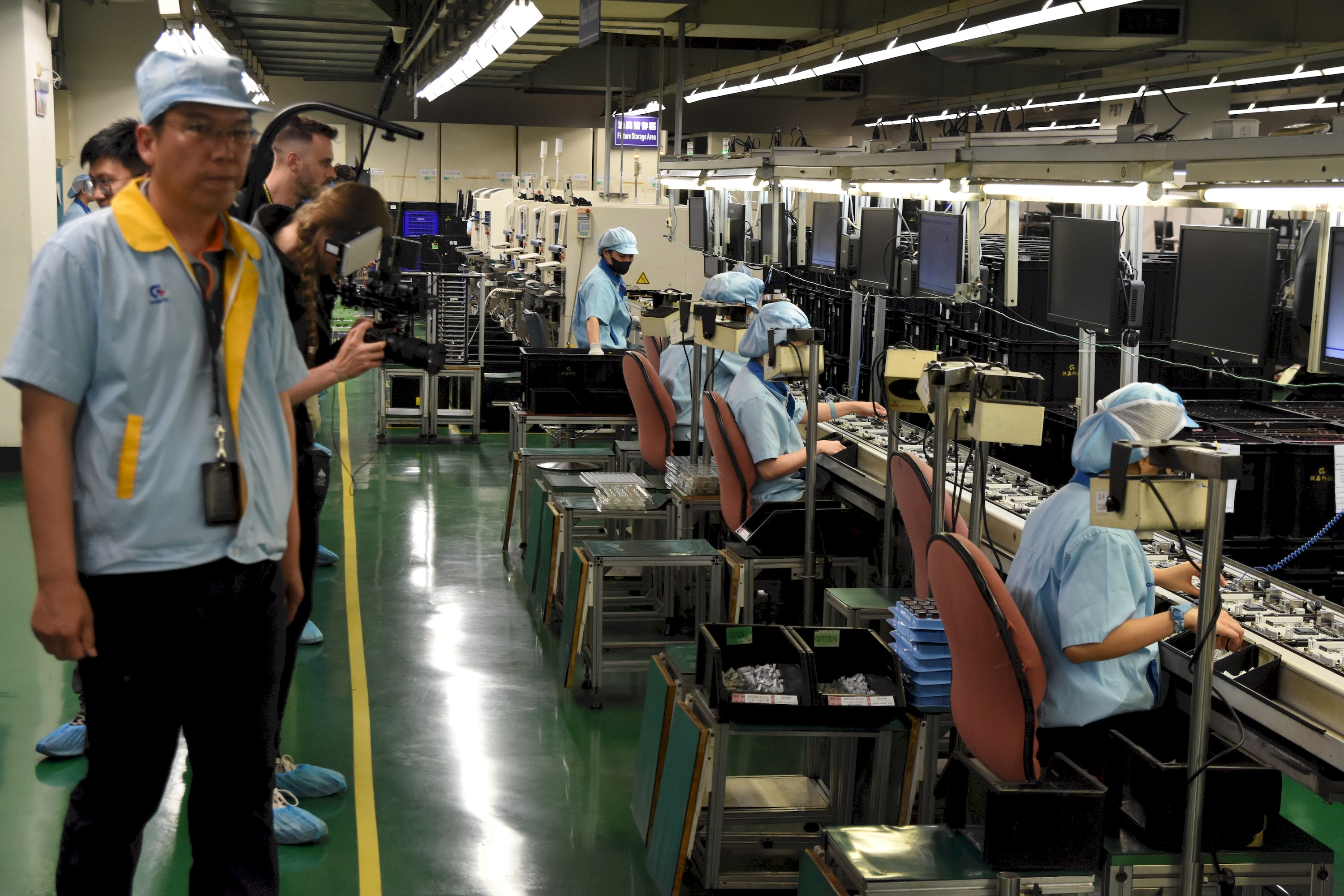 Exkurze v továrně Gigabyte na základní desky a grafické karty