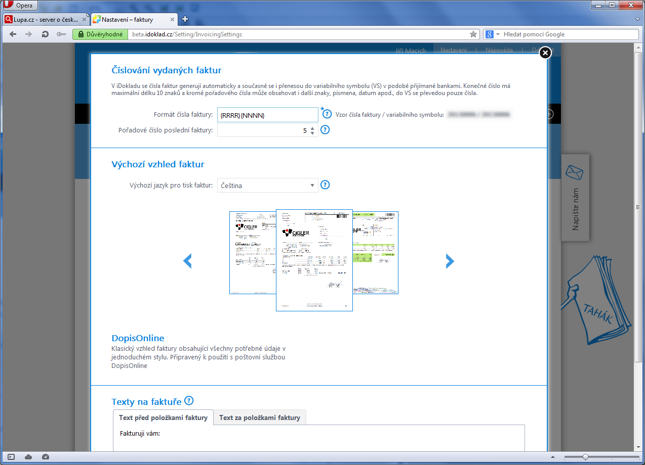 iDoklad.cz bez Silverlightu