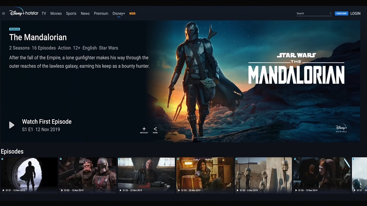Služba Disney+ Hotstar