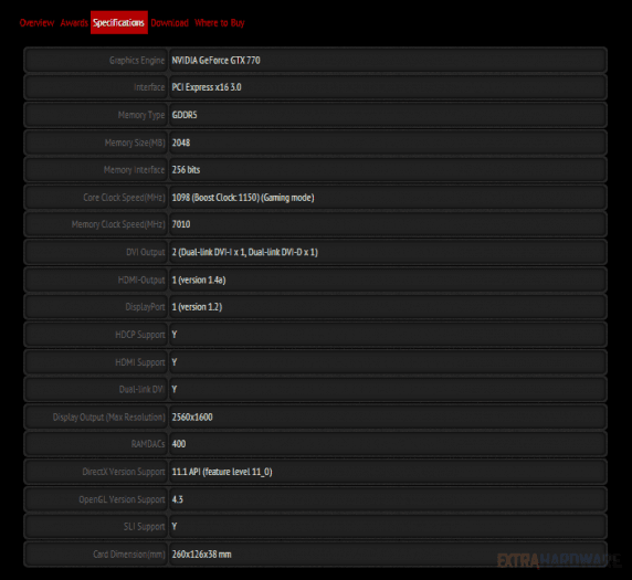 MSI GeForce GTX 770 Gaming - screens