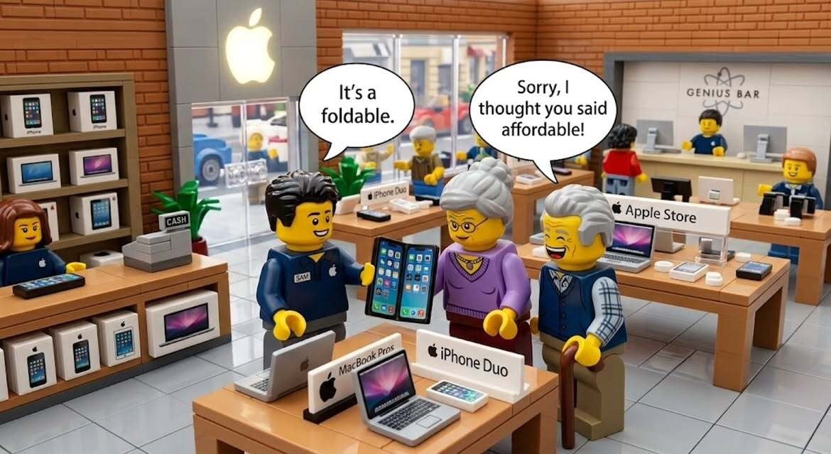 Vtipy na novinky od Apple