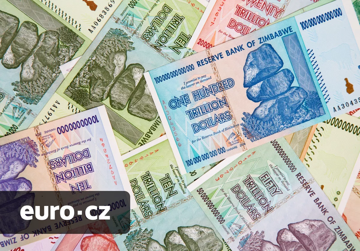 Nekonečné problémy zimbabwského dolaru. Po vysoké inflaci chystá tamní vláda další reformu, ta má měnu navázat na zlato
