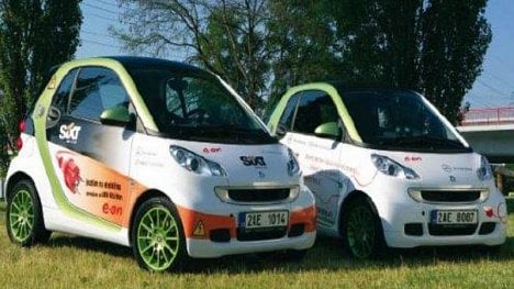 Náhledový obrázek - Smart fortwo ed: Drobek do zásuvky