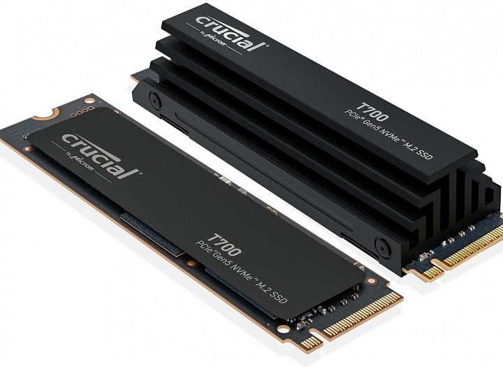 Crucial T700, jeden z modulů založených na řadiči Phison E26