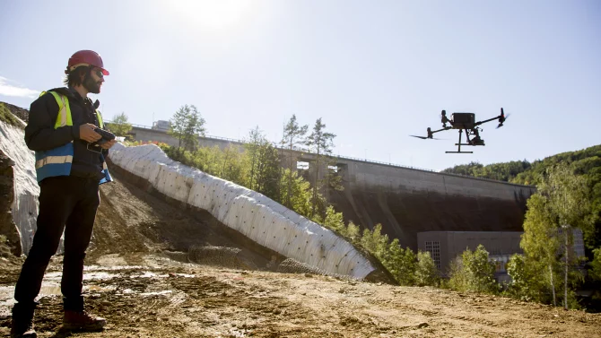 Česká firma AirView vyvíjí unikátní aplikaci usnadňující monitorování staveb z dronů, pomohla i s výstavbou dálnice D4