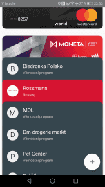 Do Android Pay můžete naskenovat i některé stávající věrnostní karty.