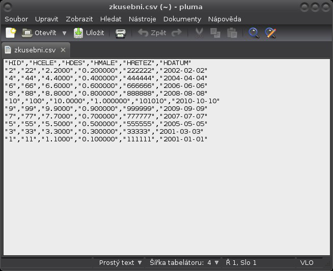 JavaFX: manipulace s CSV soubory v H2 konzole
