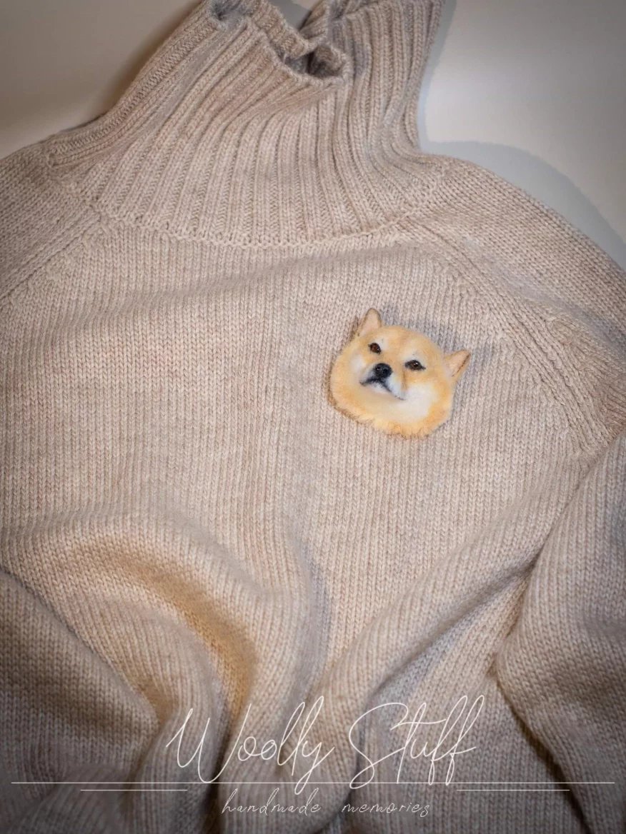 Nejen domácí mazlíčci vyrobení z ovčí vlny suchým plstěním