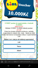 Jakákoli odpověď zobrazí stejný výsledek.