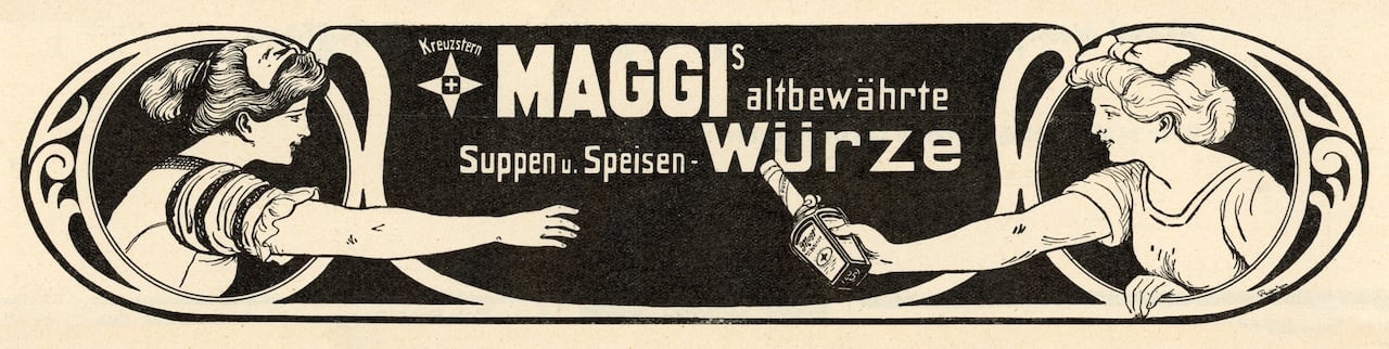 Dobová reklama na Maggi
