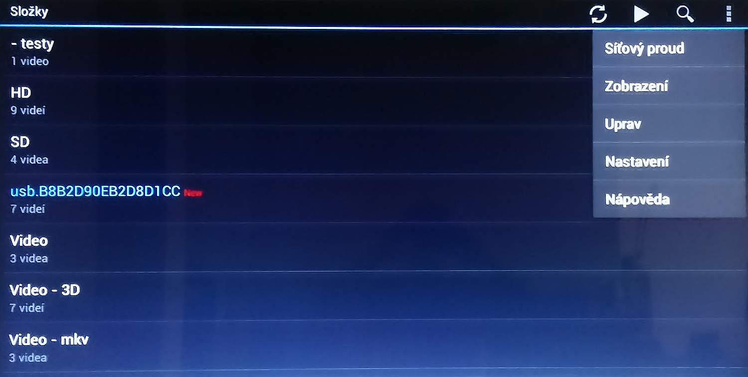 Philips 55PFS8209 - galerie Android