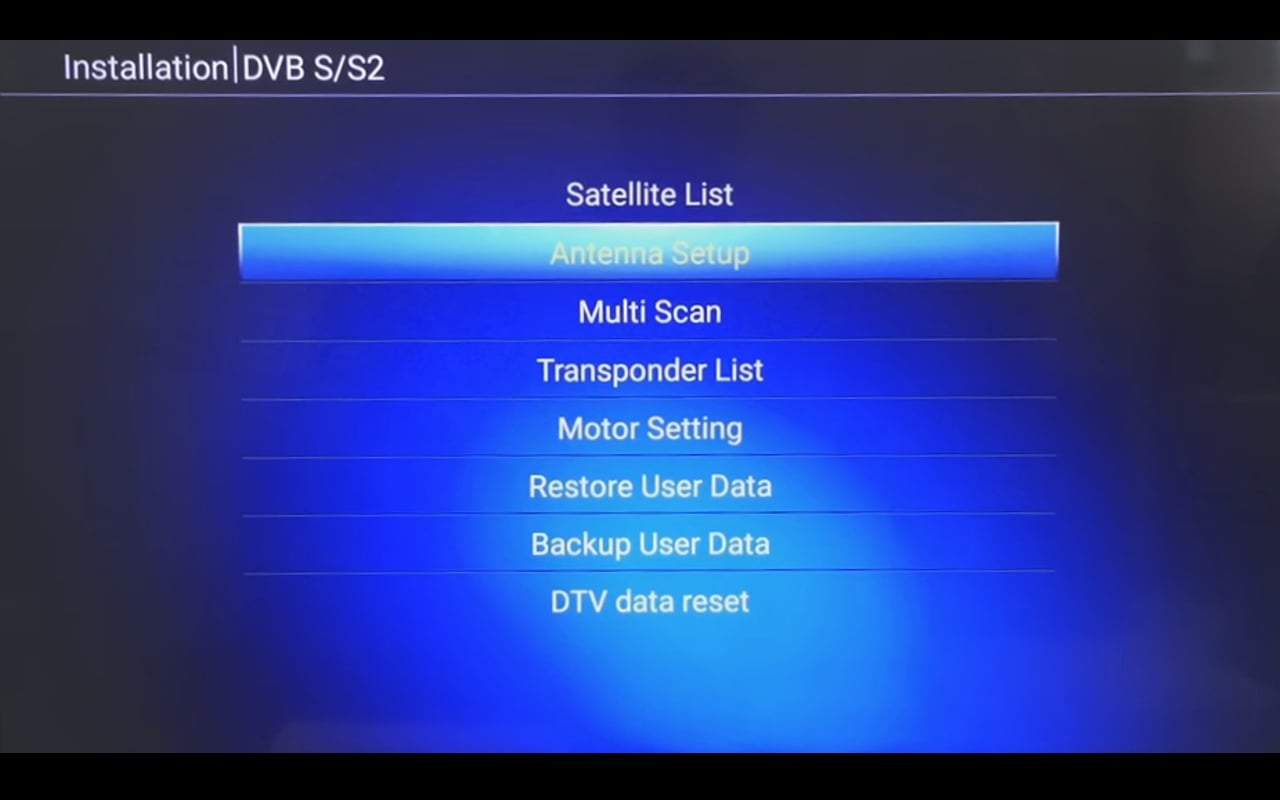 Podsekce DVB-S2