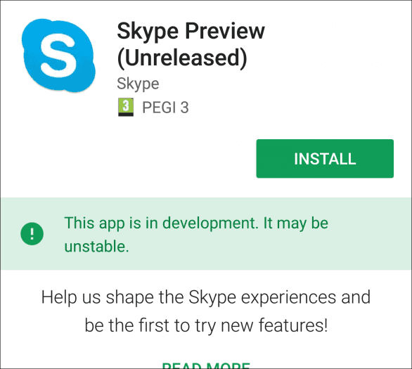 Skype pro Android je také nezávisle testovanou aplikací. Samozřejmě, že Android Microsoftu nepatří, ale…