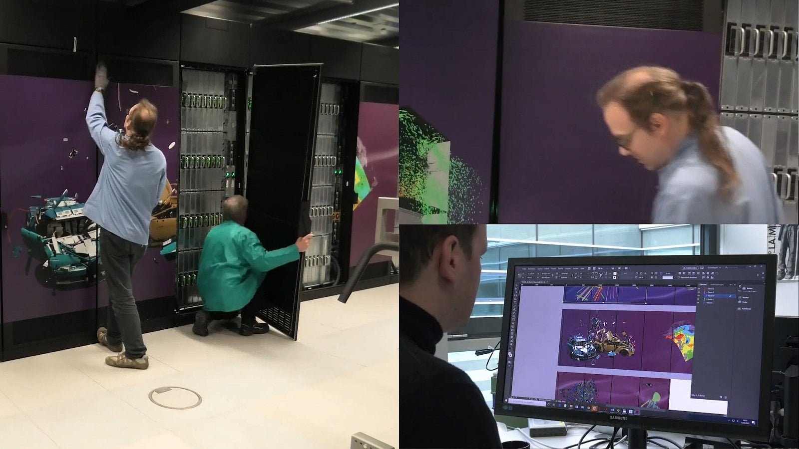 Instalace stylových dveří navržených přímo pro Hawk.