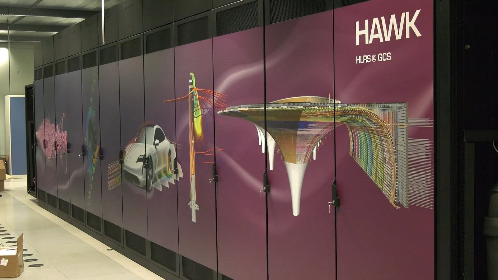 Hawk přišel na 76 milionů eur, jeho výkon je 26 petaFLOPS.