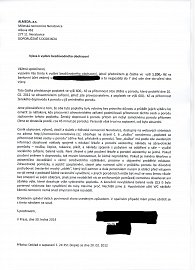 Stella nejdříve nemocnici vyzvala k vydání poplatků