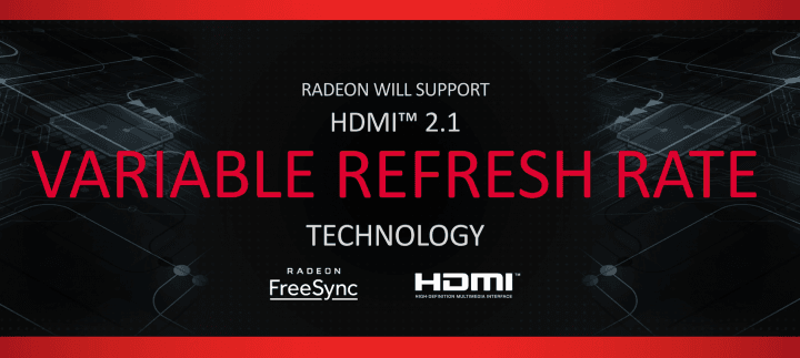 Ovladače Radeon Software dostanou podporu pro adaptivní obnovování z HDMI 2.1