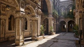 Demo Zorah od Nvidie ukazující neuronový rendering na GTC 2025