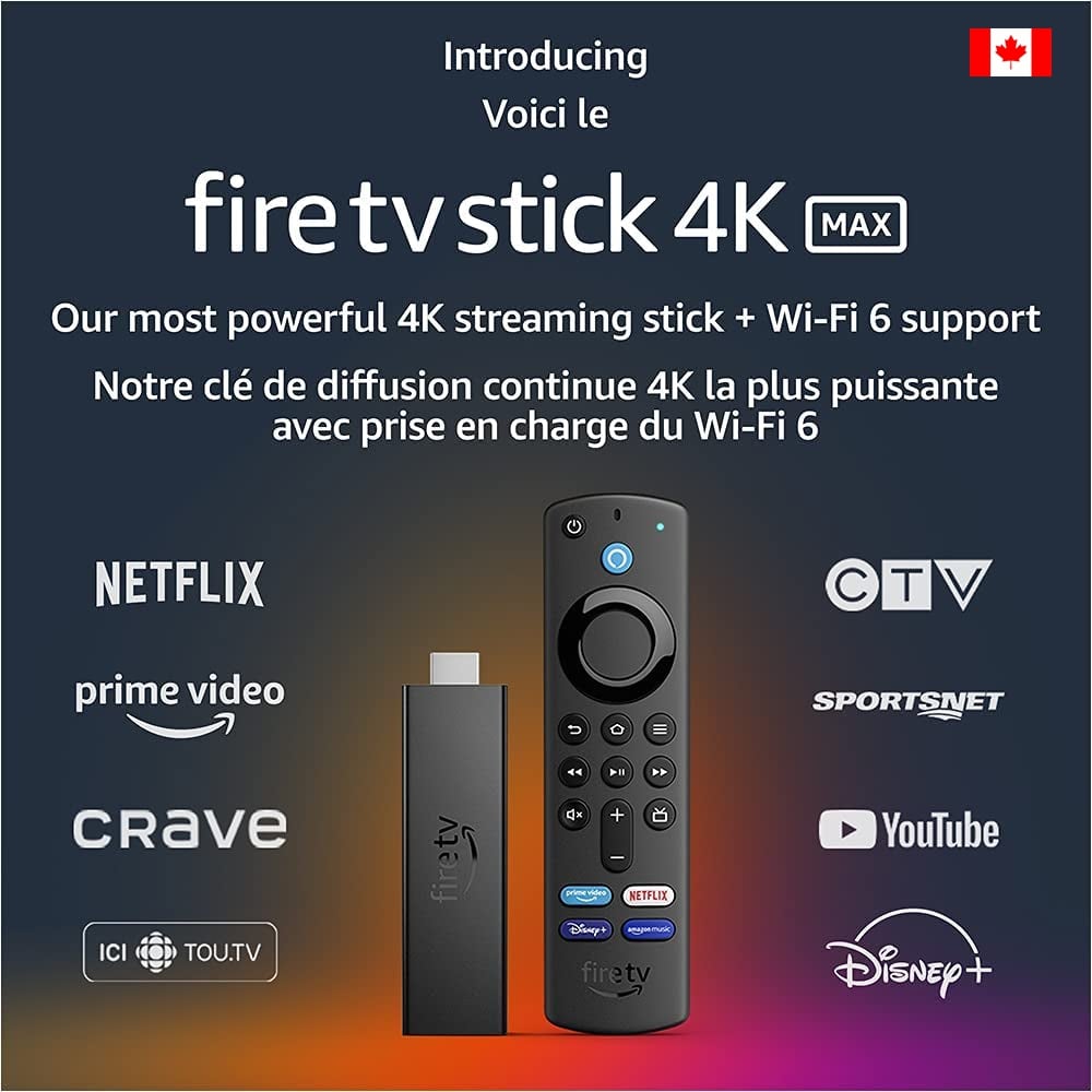 Fire TV Stick 4K MAX – podpora videoték