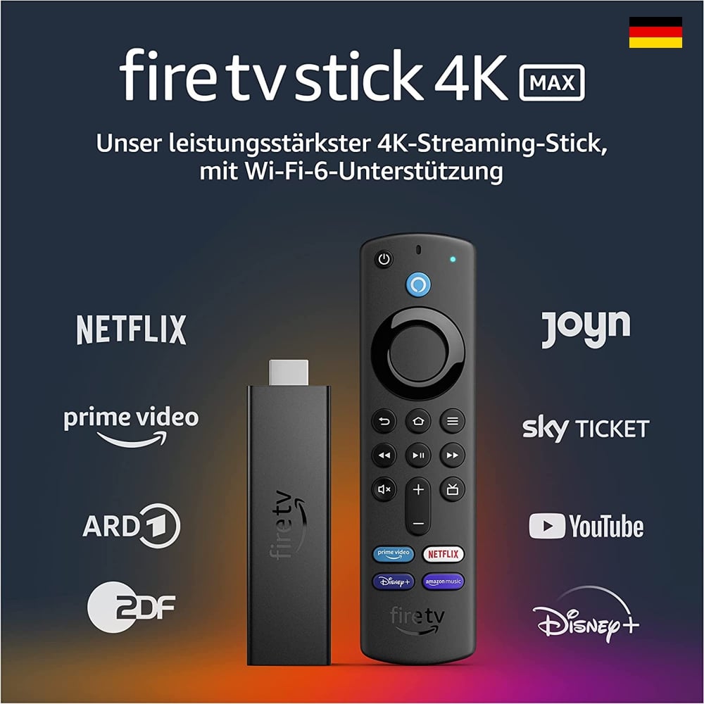 Fire TV Stick 4K MAX – podpora videoték