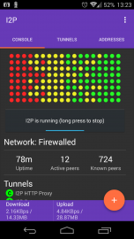 I2P Router na chytrém telefonu s Androidem