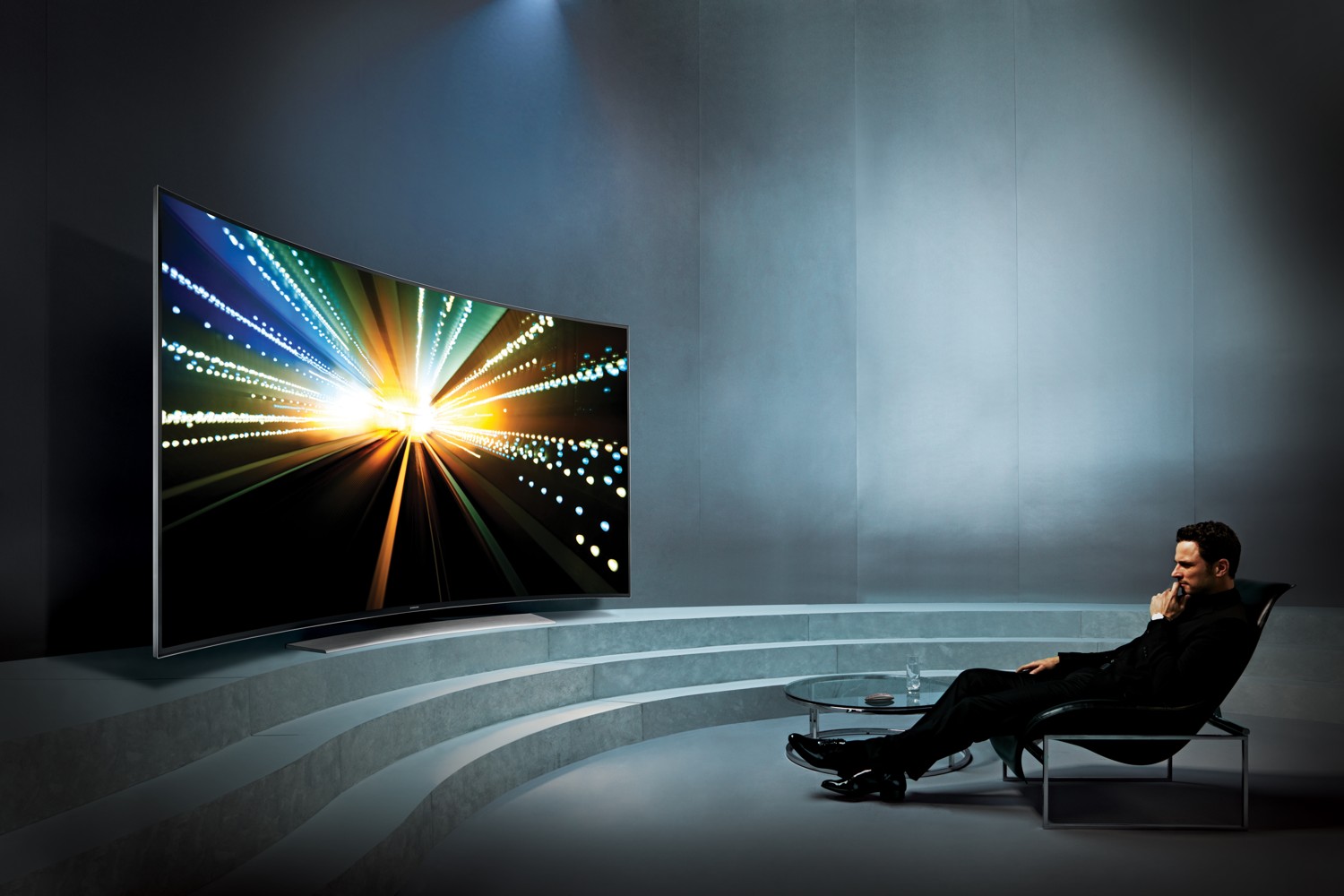 Prohnuté Ultra HD televizory Samsung pro rok 2014