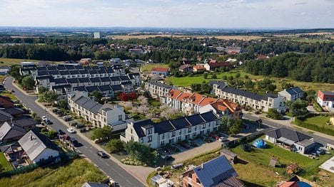 Náhledový obrázek - Ve Strančicích u Říčan roste nová rezidenční čtvrť East Gardens