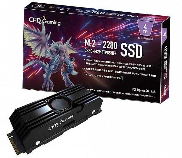 PCIe 5.0 SSD CFD Gaming SSD PG5NFZ